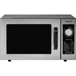 Panasonic 1000 Watt Commercial Microwave Oven NE-1025F - Single - 0.8 ftÃƒâ€šÃ‚Â³ Capacity - Microwave - 1000 W Microwave Power - 120 V AC - FuseStainless Steel - Countertop - Stainless Steel