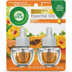 Air Wick Papaya Scented Oil - Oil - 0.7 fl oz (0 quart) - Hawaii Exotic Papaya, Hibiscus Flower - 60 Day - 2 / Pack