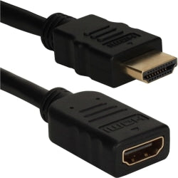 QVS High-Speed HDMI UltraHD 4K Extension Cable, 3.28ft