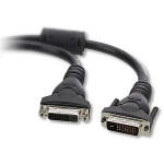 Belkin DVI To DVI Extension Cable - DVI-D Male - DVI-D Female Video - 10ft