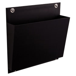 Realspace Connecting Wall File, Letter Size, Black