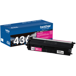 Brother TN-436 High-Yield Magenta Toner Cartridge, TN-436M