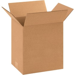 Partners Brand Heavy-Duty Boxes, 11-1/4in x 8-3/4in x 10in, Kraft, Pack Of 25 Boxes