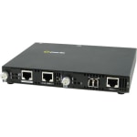 Perle SMI-100-S2LC120 - Fast Ethernet Standalone IP Managed Media Converter - 1 x Network