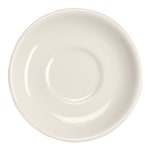 QM Army Med Ceramic Ship Saucers, 5 1/2in, White, Pack Of 36 Saucers