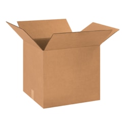 Partners Brand Corrugated Boxes 18in x 16in x 16in, Kraft, Bundle of 20