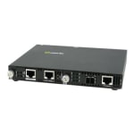 Perle SMI-110-S2LC120 - Fiber media converter - 100Mb LAN - 10Base-T, 100Base-TX, 100Base-ZX - RJ-45 / LC single-mode - up to 74.6 miles - 1550 nm