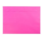 JAM Paper Booklet Envelopes, 9in x 12in, Gummed Seal, Ultra Fuchsia Pink, Pack Of 25