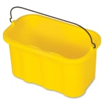 Rubbermaid Commercial 10-quart Sanitizing Caddy - 2.50 gal - 8in x 14in x 7.5in - Yellow - 6 / Carton