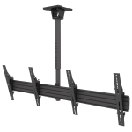 Kanto MBC211T Ceiling Mount for Menu Board, Digital Signage Display, Display Screen, TV - Height Adjustable - 2 Display(s) Supported - 40in to 60in Screen Support - 132 lb Load Capacity - 75 x 75, 600 x 400 - VESA Mount Compatible - Steel, Plastic, Alumin