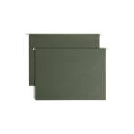 Smead Premium Box-Bottom Hanging File Folders, 3in Expansion, Legal Size, Standard Green, Box Of 25 Folders