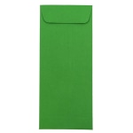 JAM Paper #10 Policy Envelopes, Gummed Seal, 30% Recycled, Green, Pack Of 25