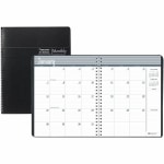 SKILCRAFT 14-Month Appointment Planner - Monthly - 14 Month - December - January - 1 Month Double Page Layout - Black