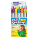 Learning Resources 15in Rainbow Hand Pointers, Set of 10