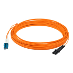 AddOn 2m LC to MT-RJ OM1 Orange Patch Cable - Patch cable - MT-RJ/UPC multi-mode (M) to LC/UPC multi-mode (M) - 2 m - fiber optic - 62.5 / 125 micron - OM1 - halogen-free - orange