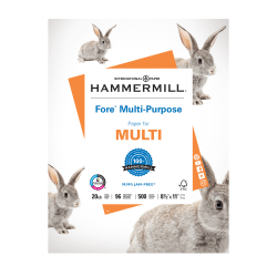 Hammermill Tidal Multi-Use Printer & Copy Paper, White, Ledger (11in x 17in), 500 Sheets Per Ream, 20 Lb, 92 Brightness