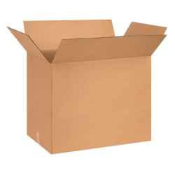 Partners Brand Corrugated Boxes 26in x 16in x 19in, Kraft, Bundle of 10