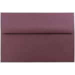 JAM Paper Booklet Invitation Envelopes, A8, Gummed Seal, Burgundy, Pack Of 25