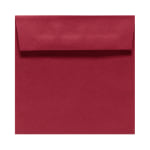 LUX Square Envelopes, 5 1/2in x 5 1/2in, Peel & Press Closure, Garnet Red, Pack Of 1,000