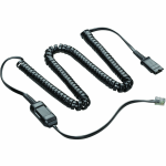 Poly HIC-10 Cbl - Audio Cable for Headset, Audio Device - Black - 1