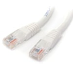 StarTech.com Cat5e Molded UTP Patch Cable, 15ft, White