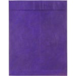 JAM Paper Tyvek Open-End 10in x 13in Catalog Envelopes, Self-Adhesive, Purple, Pack Of 25