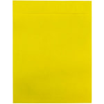 JAM Paper Tyvek Open-End 10in x 13in Catalog Envelopes, Self-Adhesive, Yellow, Pack Of 25