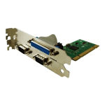 Perle SPEED2 LE1P - Parallel/serial adapter - PCI low profile - RS-232 x 2 + IEEE 1284 x 1