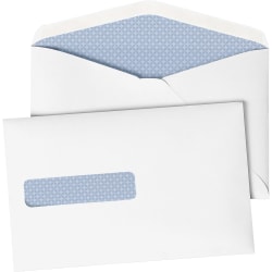 Quality Park Postage Saving Window Envelopes - Booklet - #10 1/2 - 9 1/2in Width x 6in Length - Gummed - Paper - 500 / Box - White