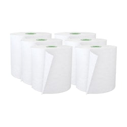 Cascades For Tandem Hardwound 1-Ply Paper Towels, 775 Sheets Per Pack, Case Of 6 Packs