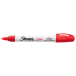 Sharpie Paint Marker, Bullet Point, Red