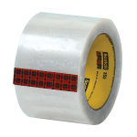 3M 355 Carton Sealing Tape, 3in x 55 Yd., Clear, Case Of 6