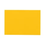 LUX Flat Cards, A6, 4 5/8in x 6 1/4in, Sunflower Yellow, Pack Of 500