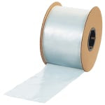 Partners Brand 2 Mil Poly Bags on a Roll, 6in x 6in, Clear, Roll Of 2000