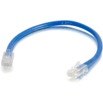 C2G-25ft Cat5E Non-Booted Unshielded (UTP) Network Patch Cable (100pk) - Blue - Category 5e for Network Device - RJ-45 Male - RJ-45 Male - 25ft - Blue