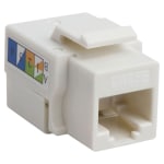 4XEM Cat5e RJ45 Keystone Jack UTP 110-Type (White) - White - 1 x RJ-45 Port(s)