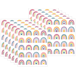 Teacher Created Resources Stickers, Oh Happy Day Star Rewards, 120 Stickers Per Pack, Set Of 12 Packs