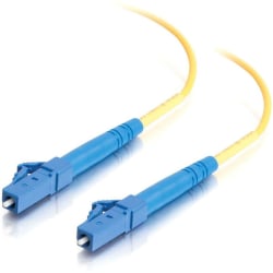 C2G-4m LC-LC 9/125 OS1 Simplex Singlemode PVC Fiber Optic Cable (LSZH) - Yellow - 4m LC-LC 9/125 Simplex Single Mode OS2 Fiber Cable - LSZH - Yellow - 13ft