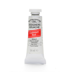 Winsor & Newton Designers Gouache, 14 mL, Cadmium Lemon, 86