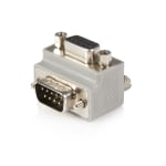 StarTech.com Right Angle DB9 to DB9 Serial Cable Adapter Type 2 - M/F (GC99MFRA2) - Serial adapter - DB-9 (M) to DB-9 (F) - 90 deg. connector - gray - for P/N: ICUSB2324852, ICUSB232DB25, ICUSB232INT1, ICUSB232INT2, ICUSB422