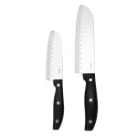 Oster Granger 2-Piece Stainless-Steel Santoku Knife Set