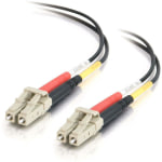 C2G 3m LC-LC 50/125 OM2 Duplex Multimode Fiber Optic Cable - Plenum CMP-Rated - Black - Patch cable - LC multi-mode (M) to LC multi-mode (M) - 3 m - fiber optic - duplex - 50 / 125 micron - OM2 - plenum - black