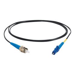 C2G 10m LC-ST 9/125 Simplex Single Mode OS2 Fiber Cable TAA - Black - 33ft - Patch cable - LC single-mode (M) to ST single-mode (M) - 10 m - fiber optic - simplex - 9 / 125 micron - OS2 - black