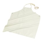 DuraLast Wraparound Nitrile Aprons, White, Pack Of 12