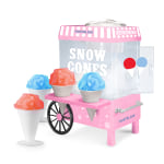 Nostalgia Snow Cone Maker, 10-1/2in x 15-1/2in, Pink