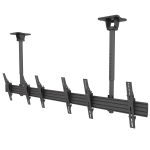 Kanto MBC311T Ceiling Mount for Menu Board, Digital Signage Display, Display Screen, TV - Height Adjustable - 3 Display(s) Supported - 40in to 60in Screen Support - 198 lb Load Capacity - 75 x 75, 600 x 400 - VESA Mount Compatible - Steel, Plastic, Alumin