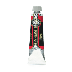 Rembrandt Artists Oil Colors, 40 mL, Permanent Red Medium, 377