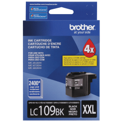 Brother LC109 Super-High-Yield Black Ink Cartridge, LC109BK, LC109BKS