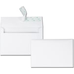 Quality Park A9 Redi-Strip Invitation And Greeting Card Envelopes, Self-Adhesive, White, Box Of 100