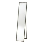 Adesso Alice Folding Floor Mirror, 59inH, Champagne